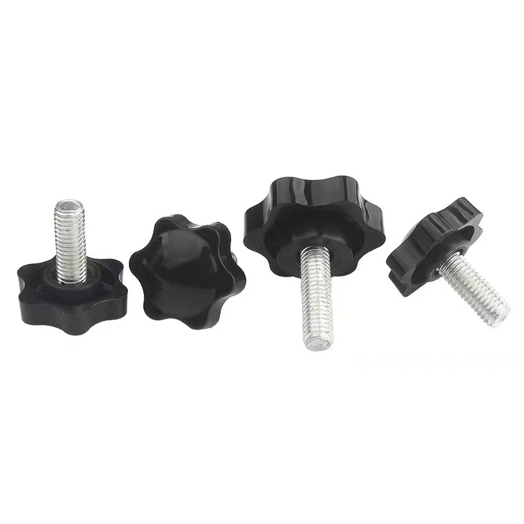 Parafuso de aperto manual com ponta de nylon de aço inoxidável m3 de alta qualidade