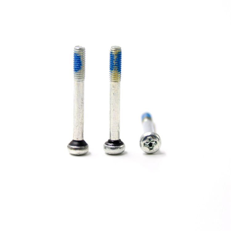 Parafuso personalizado m3 de cabeça panela de aço inoxidável com revestimento selado