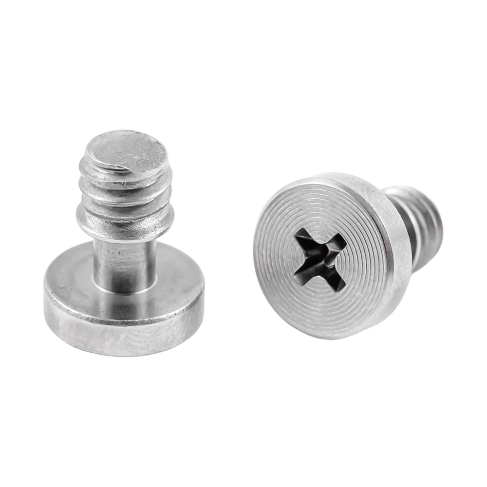 Parafusos cativos de rosca de máquina de aço inoxidável com cabeça baixa personalizada Parafusos cativos de rosca de máquina de aço inoxidável com cabeça baixa personalizada