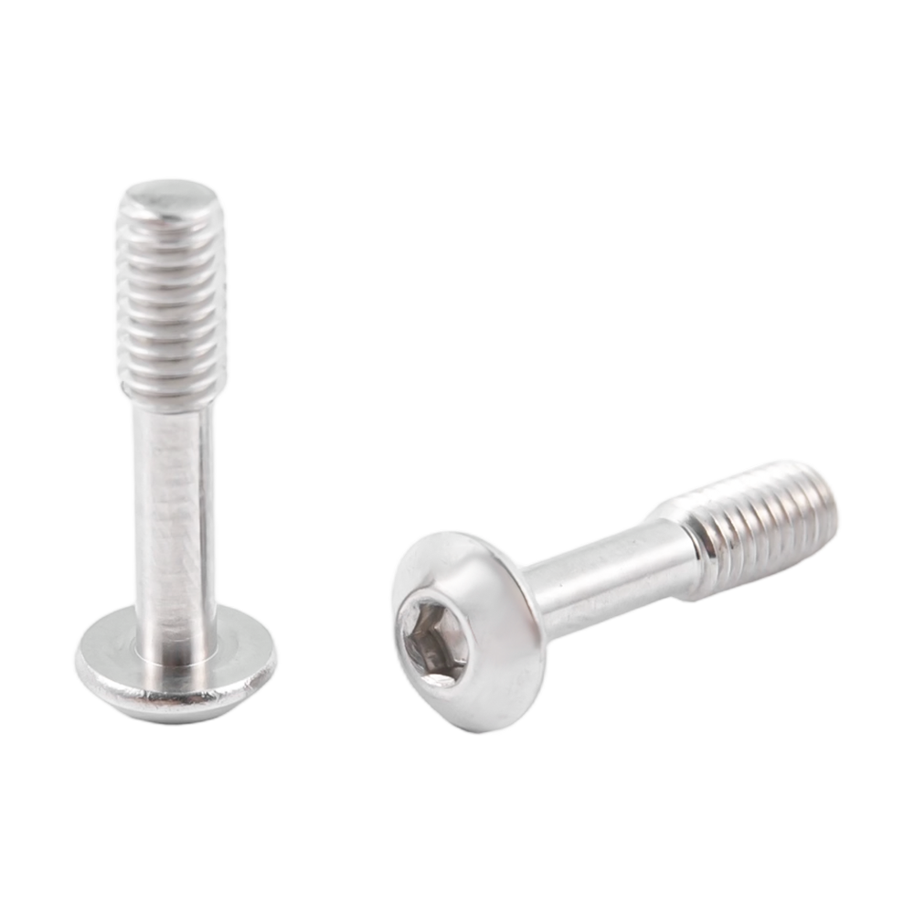 Parafusos cativos de aço inoxidável com cabeça de botão ISO7380 Parafusos cativos de aço inoxidável com cabeça de botão ISO7380