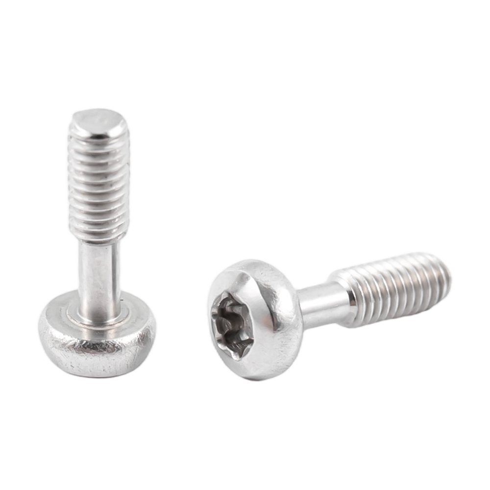 Parafusos cativos torx com cabeça de botão em aço inoxidável Parafusos cativos torx com cabeça de botão em aço inoxidável