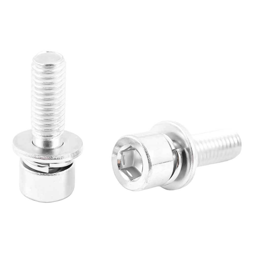 Parafusos combinados de rosca de máquina com cabeça de soquete hexagonal de venda quente