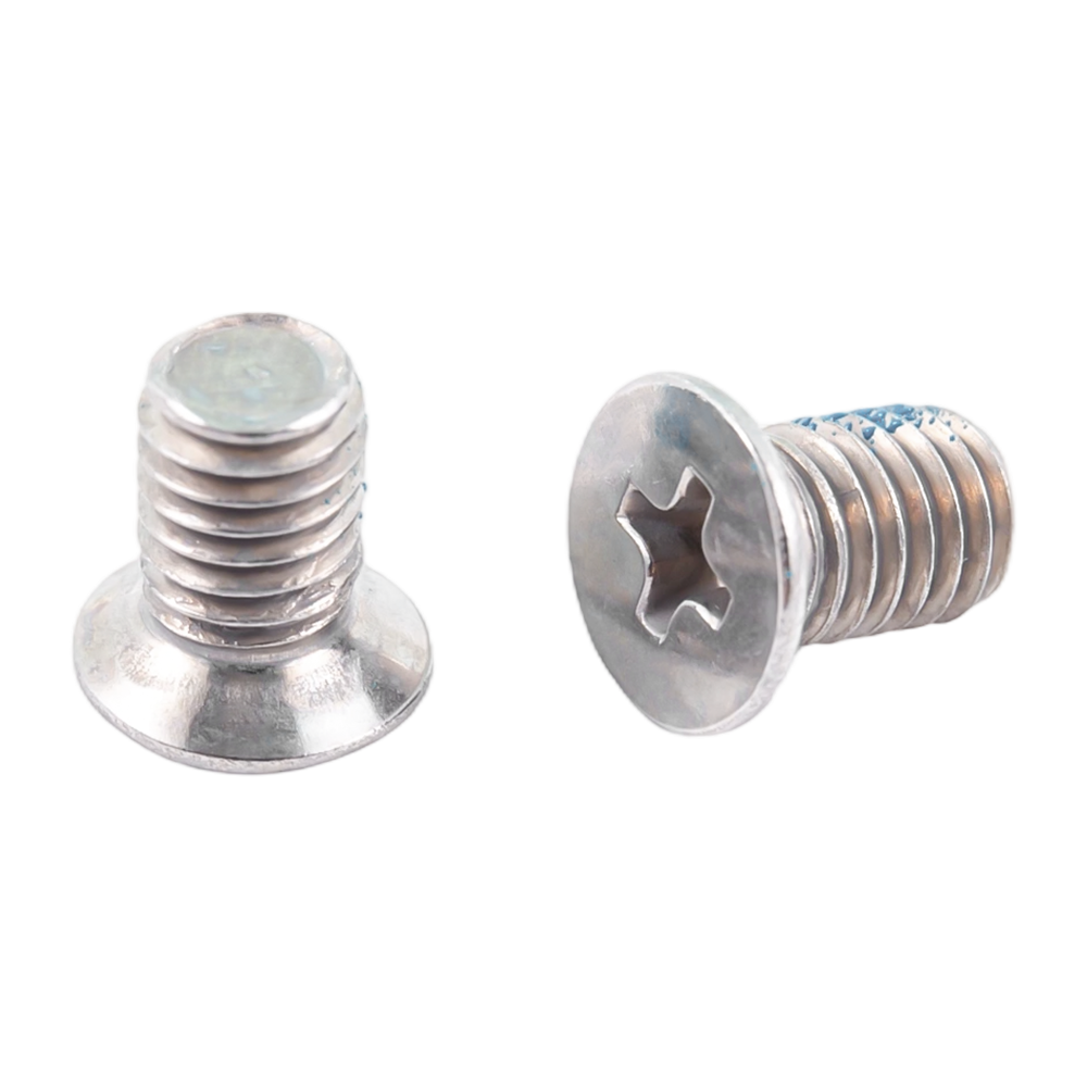 Parafusos pequenos de padrão CD de aço inoxidável com cabeça escareada Parafusos pequenos de padrão CD de aço inoxidável com cabeça escareada