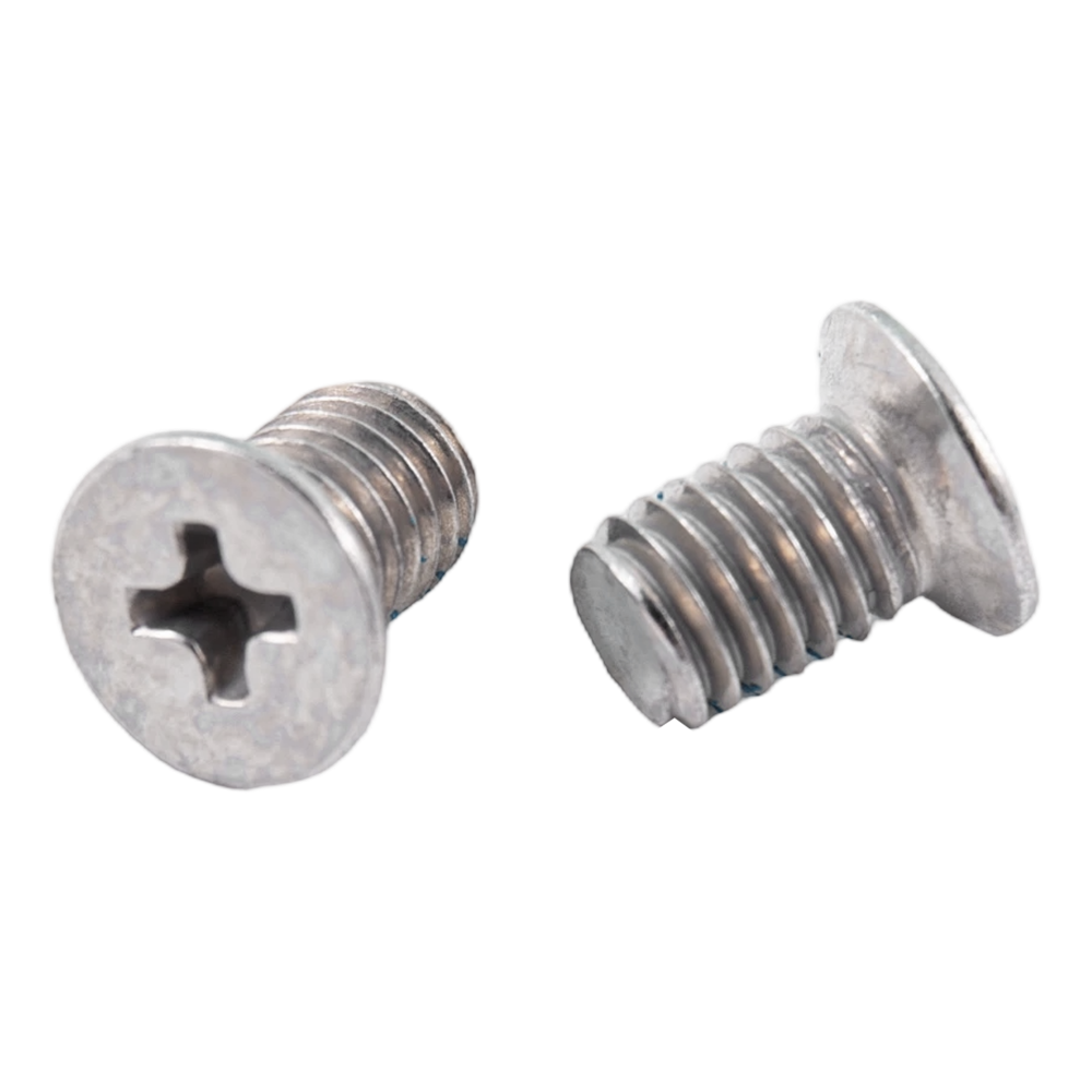 Parafusos pequenos de padrão CD de aço inoxidável com cabeça escareada Parafusos pequenos de padrão CD de aço inoxidável com cabeça escareada
