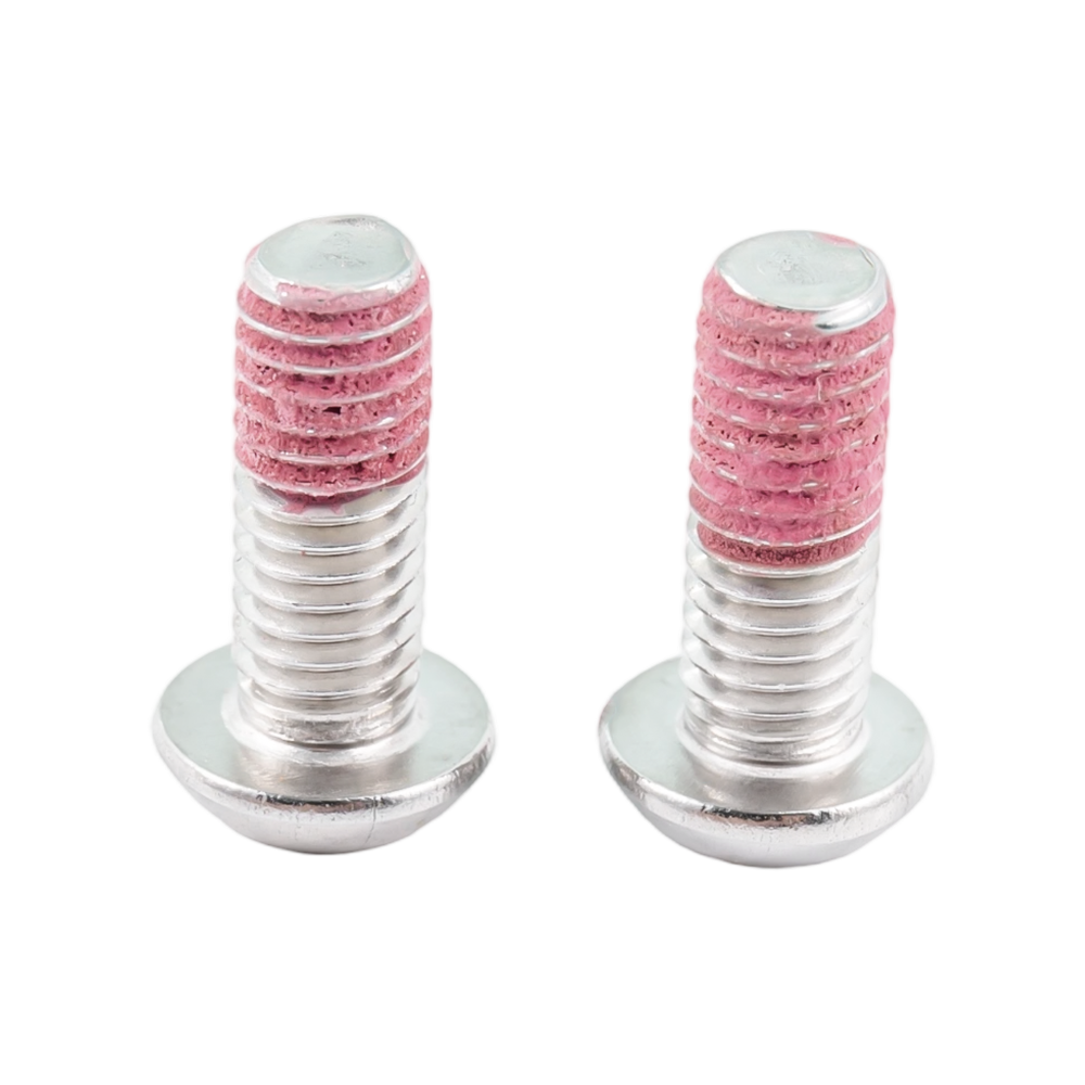Parafusos de remendo de nylon com cabeça de botão de aço inoxidável e parafusos anti-frouxos Parafusos de remendo de nylon com cabeça de botão de aço inoxidável e parafusos anti-frouxos
