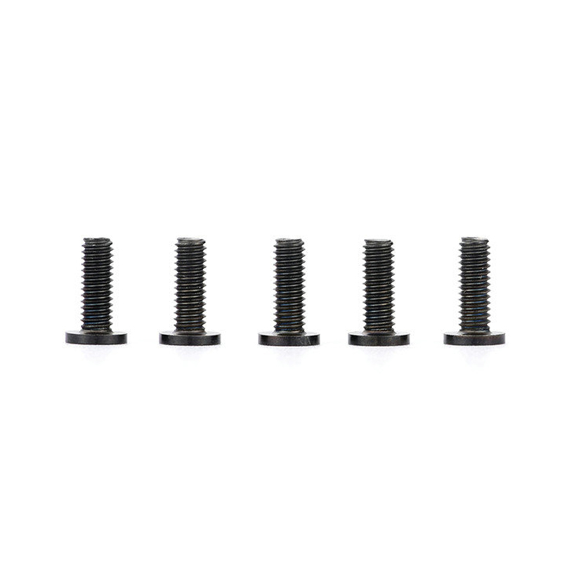Parafusos PVD pretos torx de cabeça chata padrão CD Parafusos PVD pretos torx de cabeça chata padrão CD