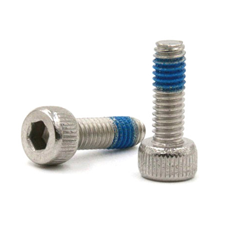 Micro parafuso de cabeça sextavada com remendo de nylon Micro parafuso de cabeça sextavada com remendo de nylon