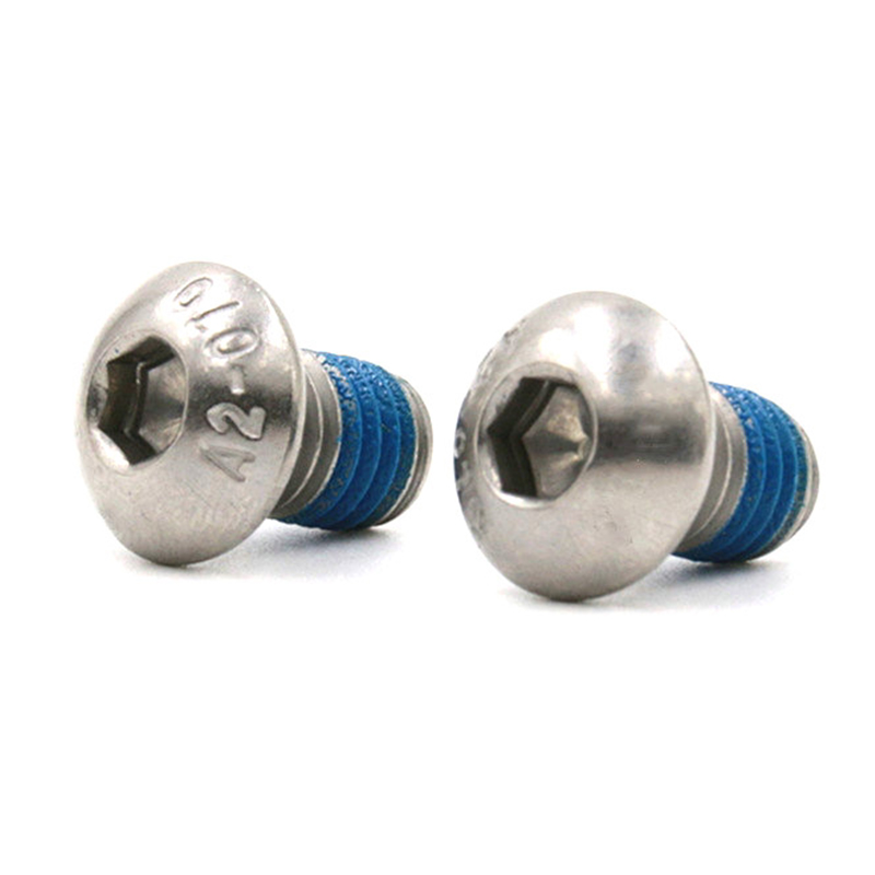 Micro parafuso de cabeça sextavada com remendo de nylon Micro parafuso de cabeça sextavada com remendo de nylon