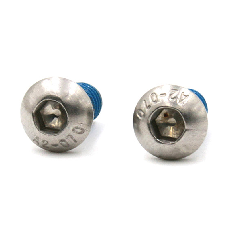 Micro parafuso de cabeça sextavada com remendo de nylon Micro parafuso de cabeça sextavada com remendo de nylon