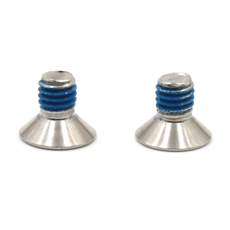 Micro mini parafusos de soquete de cabeça escareada de venda quente com remendo de náilon Micro mini parafusos de soquete de cabeça escareada de venda quente com remendo de náilon