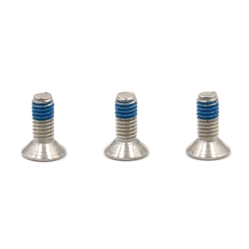Micro mini parafusos de soquete de cabeça escareada de venda quente com remendo de náilon Micro mini parafusos de soquete de cabeça escareada de venda quente com remendo de náilon