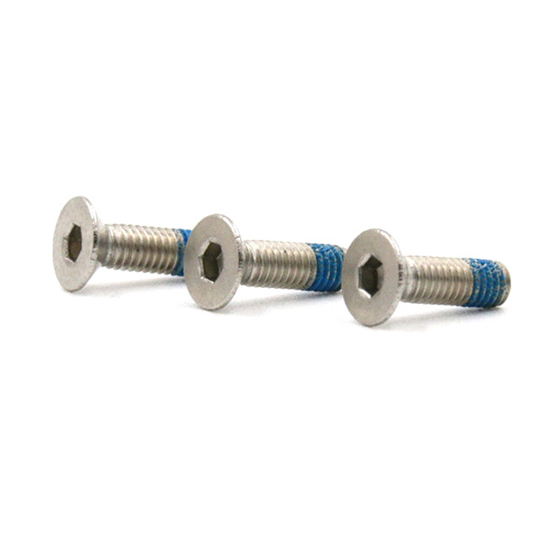 Micro mini parafusos de travamento com cabeça escareada plana de aço inoxidável 304 Micro mini parafusos de travamento com cabeça escareada plana de aço inoxidável 304
