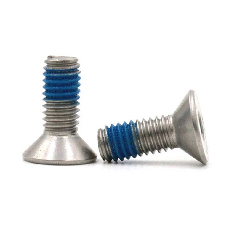 Micro mini parafusos de travamento com cabeça escareada plana de aço inoxidável 304 Micro mini parafusos de travamento com cabeça escareada plana de aço inoxidável 304