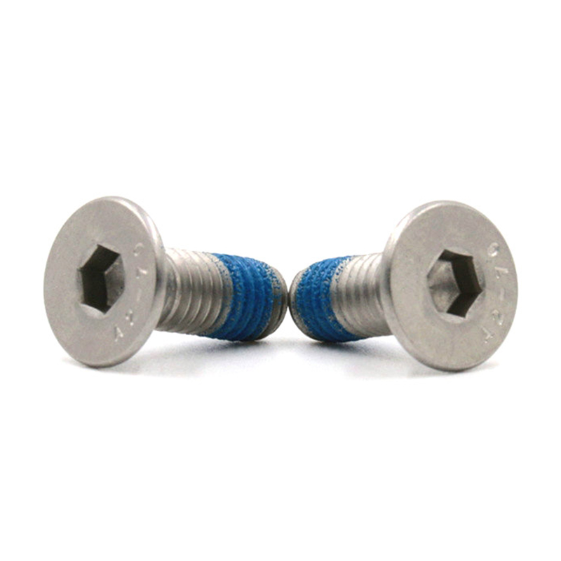 Micro mini parafusos de travamento com cabeça escareada plana de aço inoxidável 304 Micro mini parafusos de travamento com cabeça escareada plana de aço inoxidável 304
