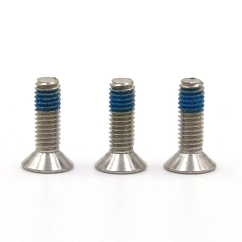 Micro mini parafusos de travamento com cabeça escareada plana de aço inoxidável 304 Micro mini parafusos de travamento com cabeça escareada plana de aço inoxidável 304