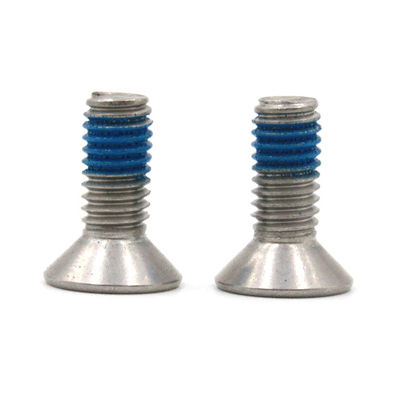 Micro mini parafusos de travamento com cabeça escareada plana de aço inoxidável 304 Micro mini parafusos de travamento com cabeça escareada plana de aço inoxidável 304