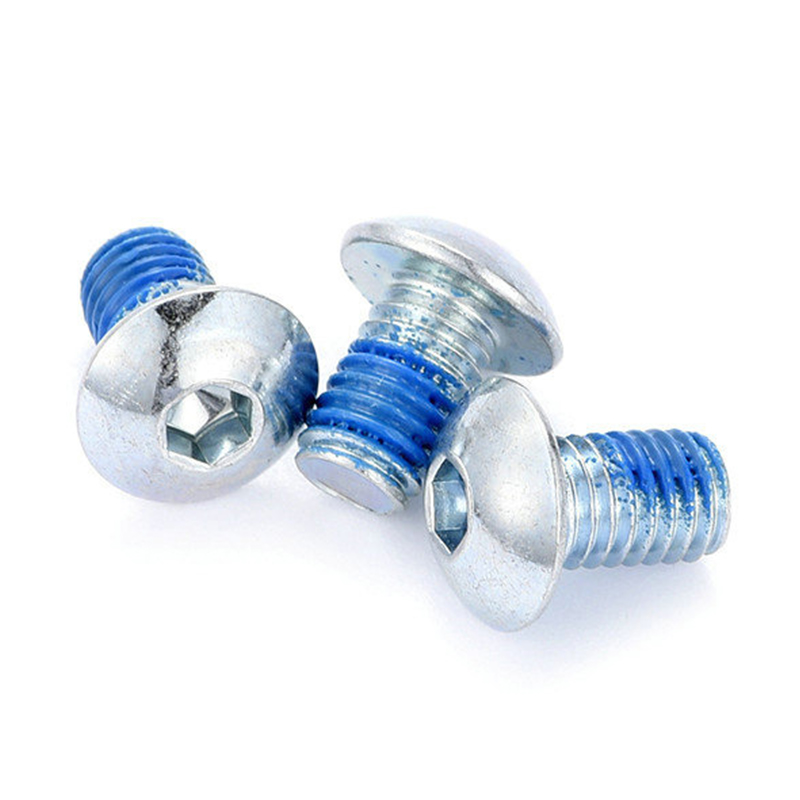 Mini parafuso de travamento com cabeça de botão hexagonal M2 Mini parafuso de travamento com cabeça de botão hexagonal M2