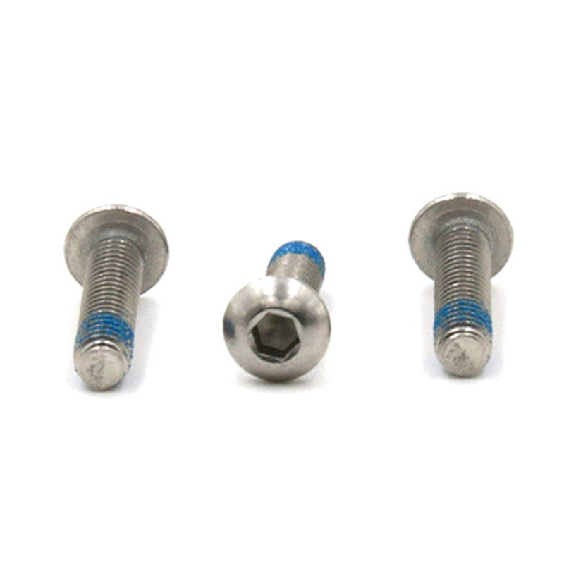 Micro mini parafuso de travamento com cabeça de botão sextavado M2