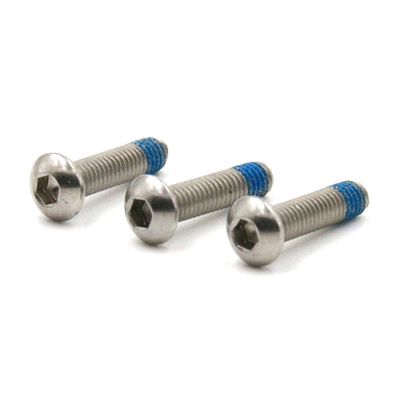 Micro mini parafuso de travamento com cabeça de botão sextavado M2 Micro mini parafuso de travamento com cabeça de botão sextavado M2