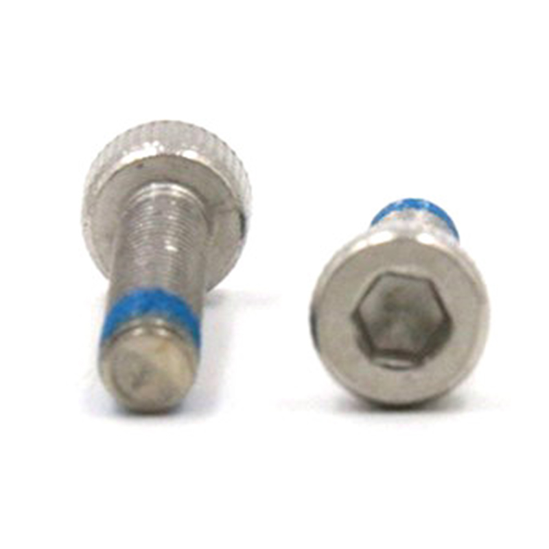 Parafuso de cabeça cilíndrica hexagonal de aço inoxidável M3 com remendo de náilon Parafuso de cabeça cilíndrica hexagonal de aço inoxidável M3 com remendo de náilon