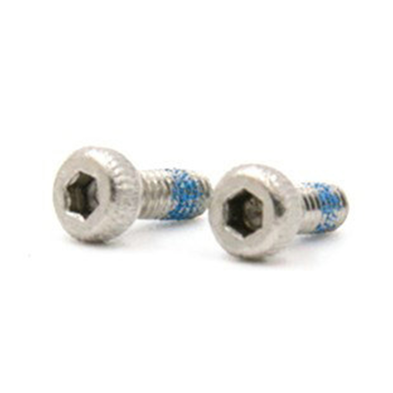 Parafuso sextavado de cabeça copo M3X8mm com remendo de náilon Parafuso sextavado de cabeça copo M3X8mm com remendo de náilon