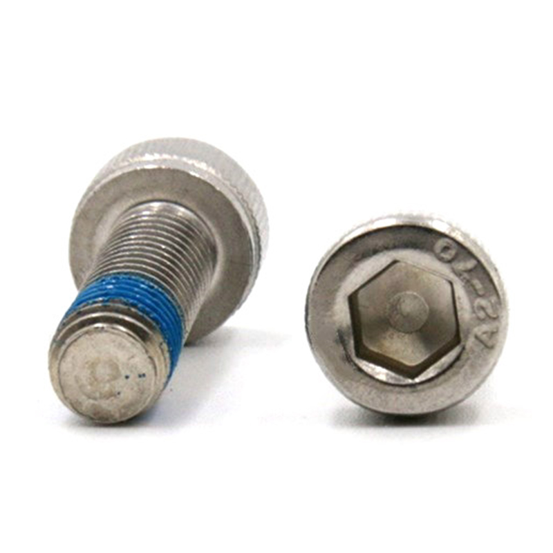 Parafuso de travamento de cabeça copo sextavada de aço inoxidável M4 Parafuso de travamento de cabeça copo sextavada de aço inoxidável M4