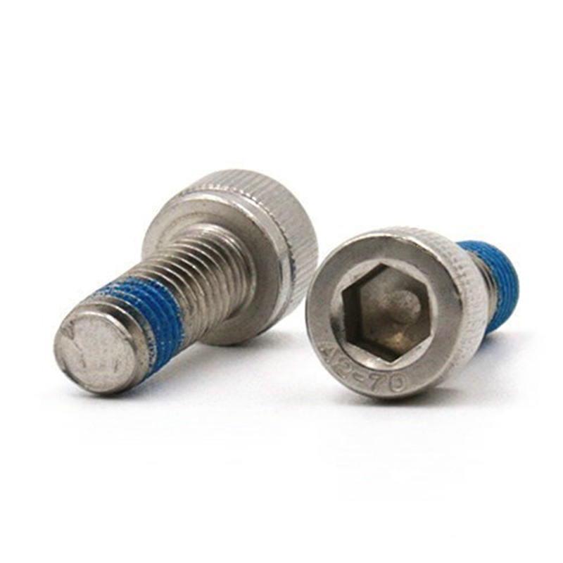 Parafuso de travamento de cabeça sextavada 18-8 em aço inoxidável Parafuso de travamento de cabeça sextavada 18-8 em aço inoxidável