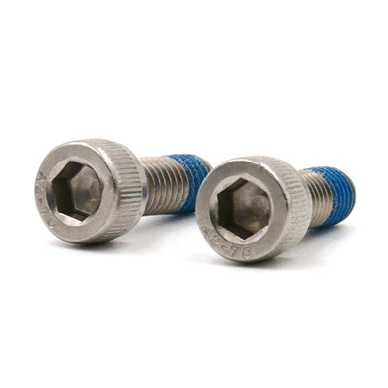 Parafuso de travamento de cabeça sextavada 18-8 em aço inoxidável Parafuso de travamento de cabeça sextavada 18-8 em aço inoxidável