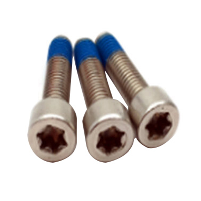 ISO14579 novo design m6 torx com pino parafuso médico banhado em nylon
