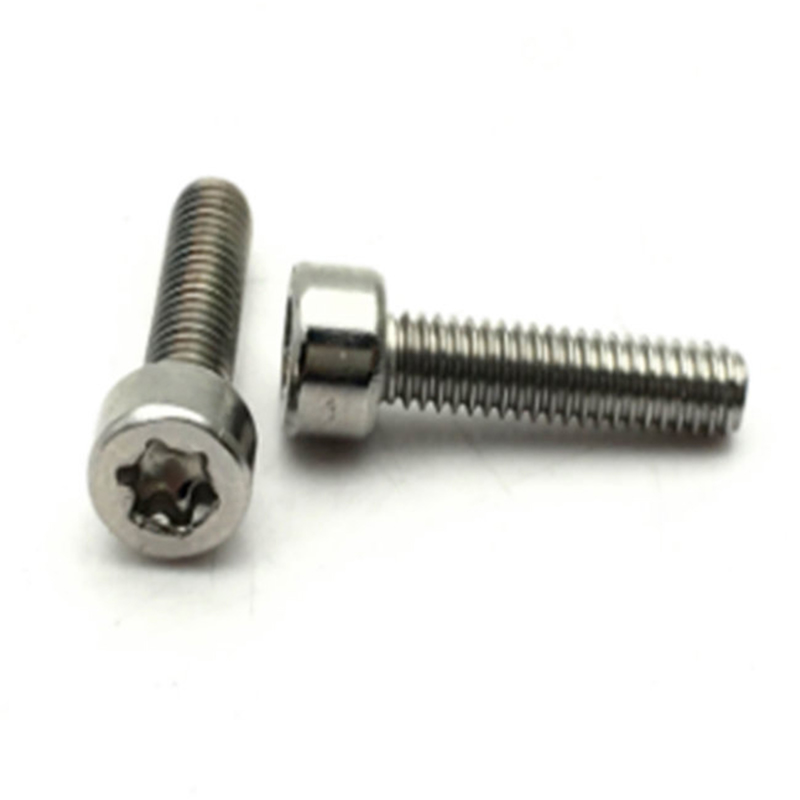 Parafuso anti-afrouxamento torx de cabeça allen de aço inoxidável 304 ISO 14579 Parafuso anti-afrouxamento torx de cabeça allen de aço inoxidável 304 ISO 14579