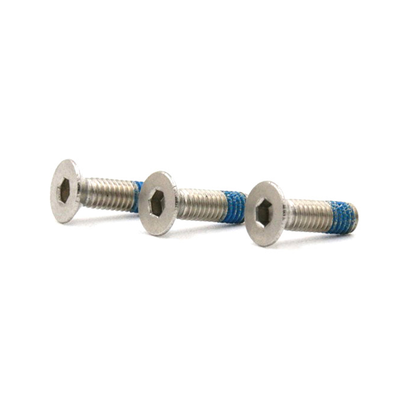 Aço inoxidável 304 M3 cabeça plana escareada soquete sextavado micro mini parafusos de travamento Aço inoxidável 304 M3 cabeça plana escareada soquete sextavado micro mini parafusos de travamento
