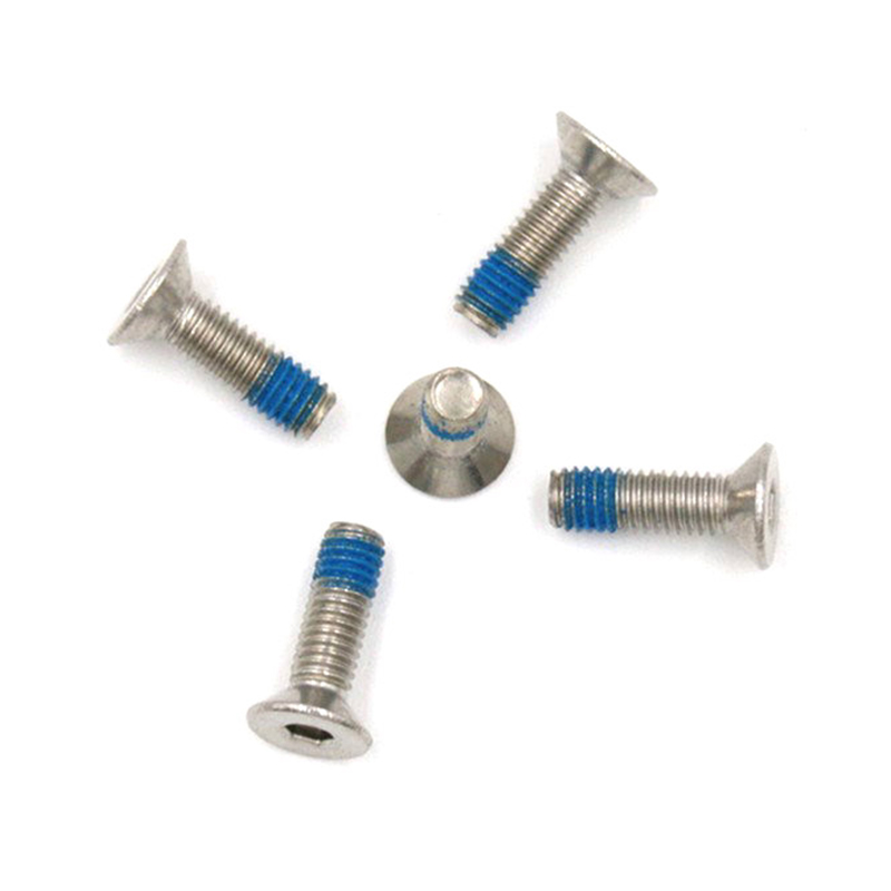 Aço inoxidável 304 M3 cabeça plana escareada soquete sextavado micro mini parafusos de travamento Aço inoxidável 304 M3 cabeça plana escareada soquete sextavado micro mini parafusos de travamento