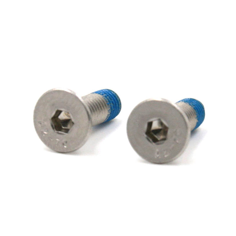 Micro mini parafusos de travamento com soquete de cabeça escareada em aço inoxidável Micro mini parafusos de travamento com soquete de cabeça escareada em aço inoxidável