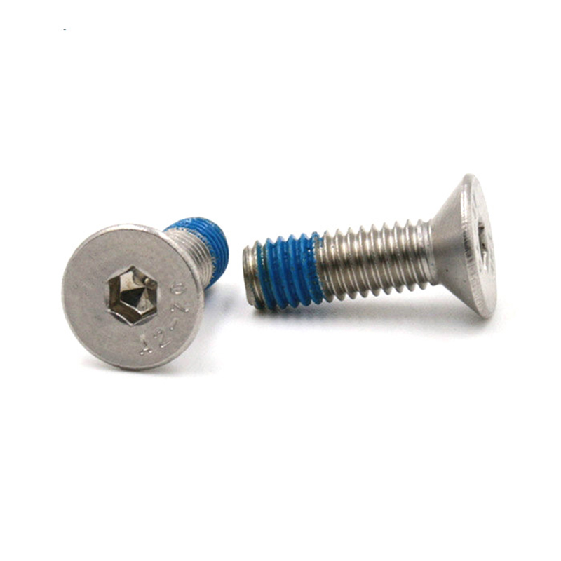 Micro mini parafusos de travamento com soquete de cabeça escareada em aço inoxidável Micro mini parafusos de travamento com soquete de cabeça escareada em aço inoxidável