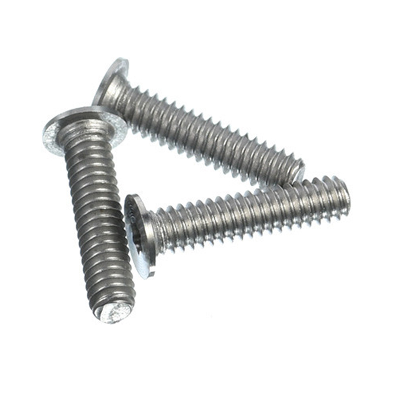 Parafuso de cabeça chata com estrela de aço inoxidável m2 padrão CD Parafuso de cabeça chata com estrela de aço inoxidável m2 padrão CD