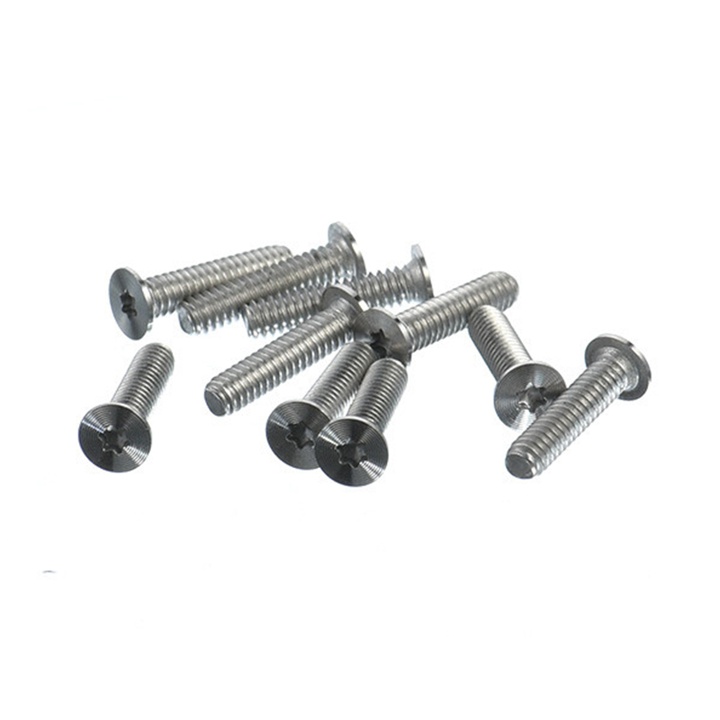 Parafuso de cabeça chata com estrela de aço inoxidável m2 padrão CD Parafuso de cabeça chata com estrela de aço inoxidável m2 padrão CD