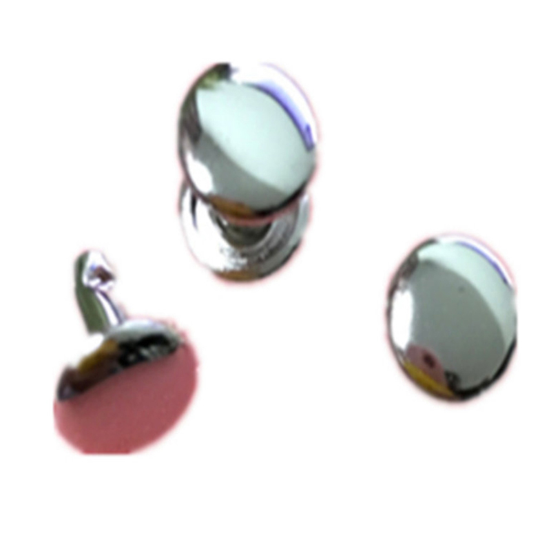 Rebite de latão dupla face com esmalte pendurado para roupas e bolsas Rebite de latão dupla face com esmalte pendurado para roupas e bolsas