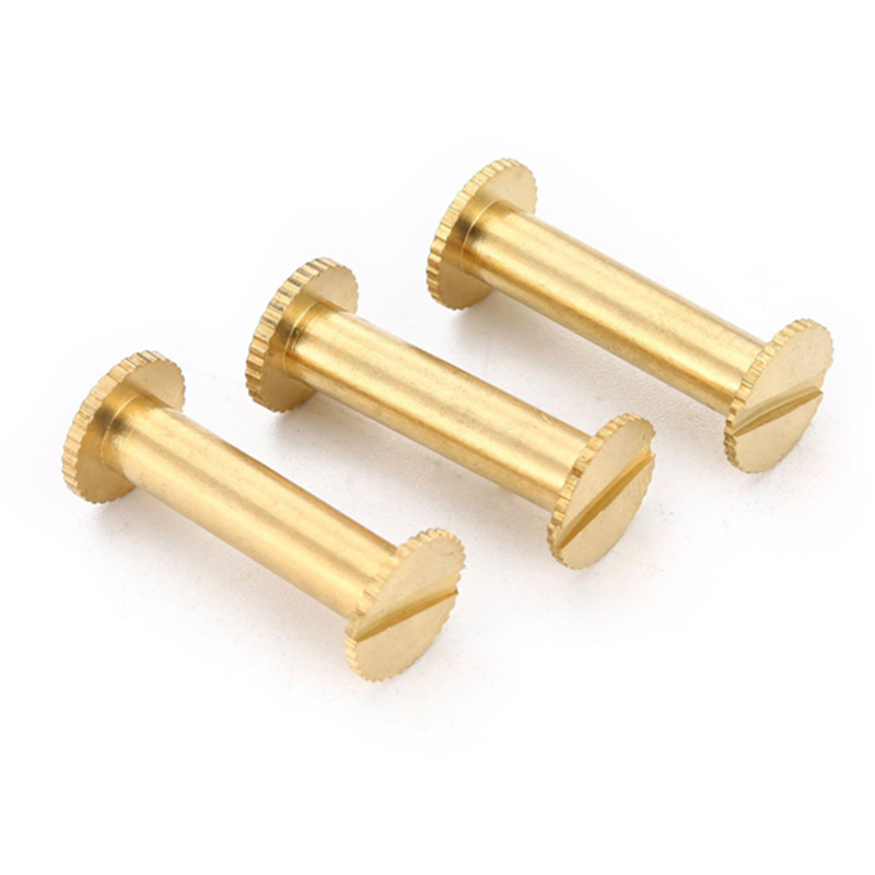 Novo design de micro parafuso de ligação de cabeça serrilhada de 4 mm para menu Novo design de micro parafuso de ligação de cabeça serrilhada de 4 mm para menu
