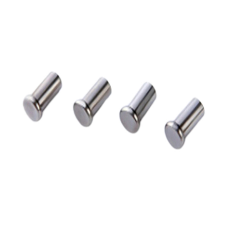 Rebite semi tubular de cabeça plana de aço inoxidável SUS201