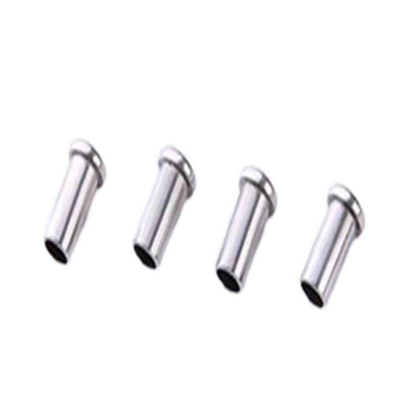 Rebite semi tubular de cabeça plana de aço inoxidável SUS201 Rebite semi tubular de cabeça plana de aço inoxidável SUS201