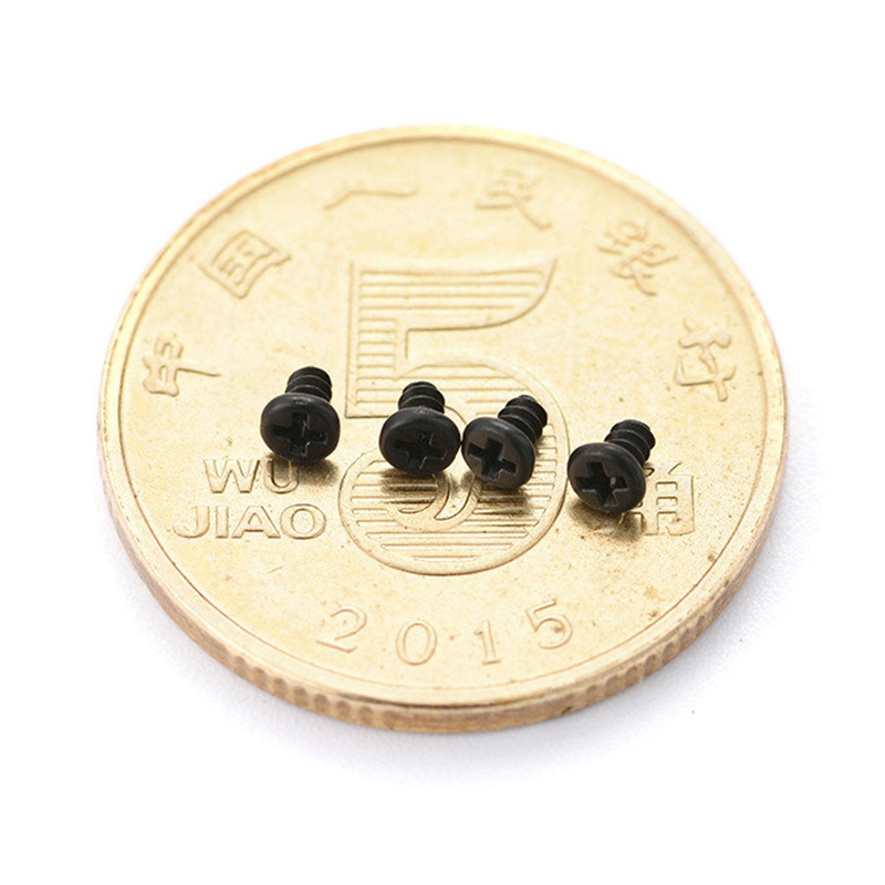 Cabeça panela Cruz Aço Carbono M0.8 M1.0 M1.2 M1.4 M1.7 Micro mini parafuso pequeno Cabeça panela Cruz Aço Carbono M0.8 M1.0 M1.2 M1.4 M1.7 Micro mini parafuso pequeno