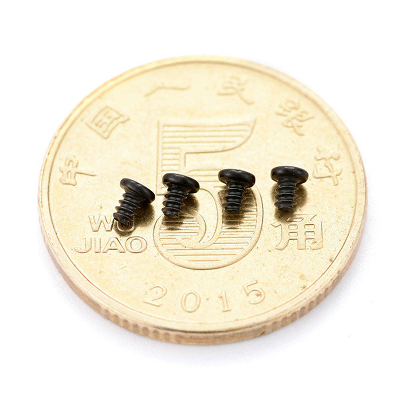 Cabeça panela Cruz Aço Carbono M0.8 M1.0 M1.2 M1.4 M1.7 Micro mini parafuso pequeno Cabeça panela Cruz Aço Carbono M0.8 M1.0 M1.2 M1.4 M1.7 Micro mini parafuso pequeno