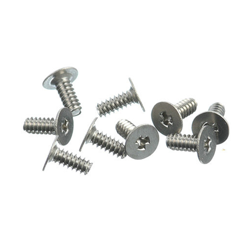 Parafuso pequeno em forma de Y de cabeça plana de aço inoxidável M0.8 M1.0 M1.2 M1.4 M1.7 Parafuso pequeno em forma de Y de cabeça plana de aço inoxidável M0.8 M1.0 M1.2 M1.4 M1.7