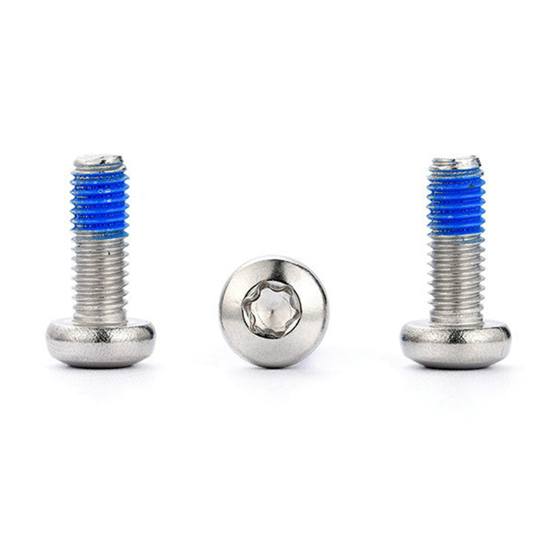 Parafuso de máquina torx de cabeça redonda M3 com remendo de nylon Parafuso de máquina torx de cabeça redonda M3 com remendo de nylon