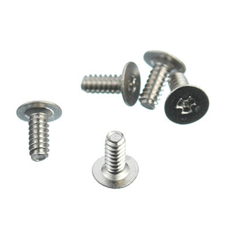 Miniparafuso em forma de Y de cabeça plana de aço inoxidável Miniparafuso em forma de Y de cabeça plana de aço inoxidável