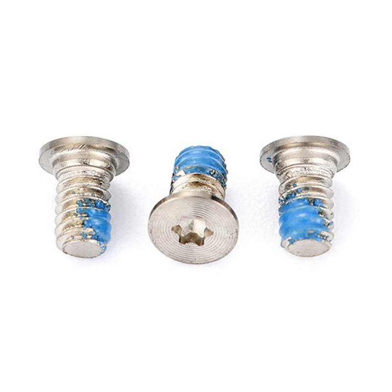 Microparafuso de cabeça escareada com soquete hexagonal padrão CD e remendo de nylon