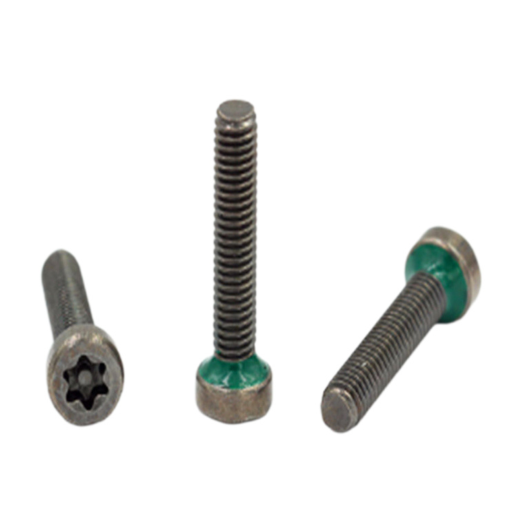 Torx de design personalizado com parafuso à prova d'água de cabeça de copo de pino