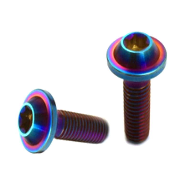 Parafuso torx de titânio de vendas quentes M2 para motocicleta