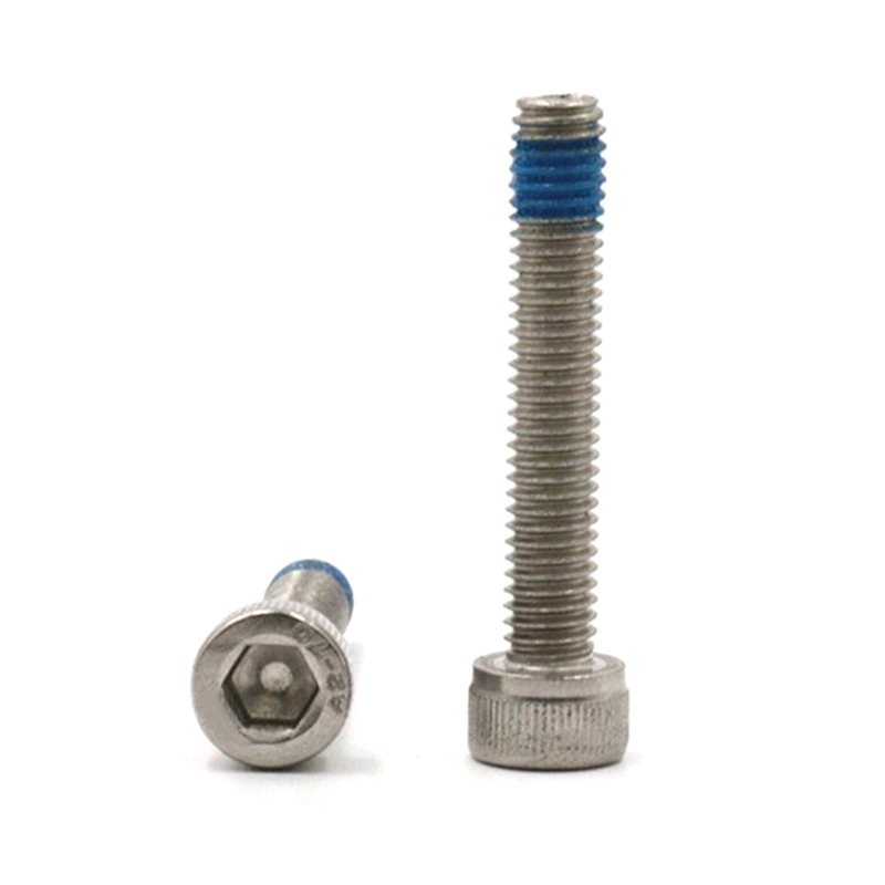 Parafuso de travamento de cabeça copo sextavada em aço inoxidável M3 304 Parafuso de travamento de cabeça copo sextavada em aço inoxidável M3 304