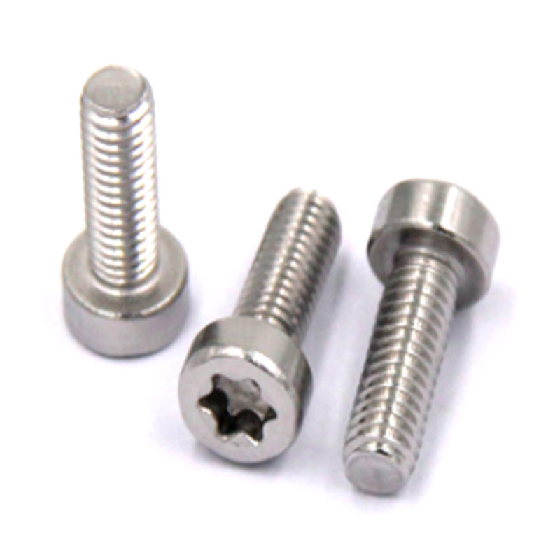 Novo design de parafuso de cabeça copo torx de aço inoxidável M3 304 Novo design de parafuso de cabeça copo torx de aço inoxidável M3 304